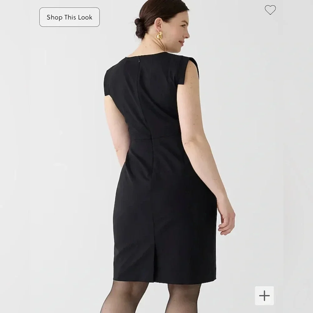 J. Crew Resume Dress in Four Season Stretch